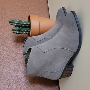 Call It Spring vegan suede boots size 9